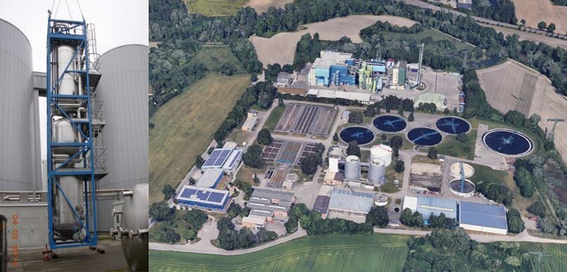 Amperverband Geiselbullach plant in Germany  side by side with SolidStream installation